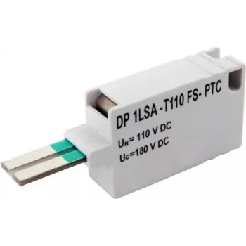 EFB-Elektronik 1DA Fine Protection with FailSafe, 48 V DC, Data Line Surge Protector, PTC, DIN Rail Mount, Black 46150.48