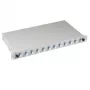 EFB Elektronik B71921L48 LC Splice Box OS2 48 Pigtails 24 Adapters 1U 19 inch Rack Sliding