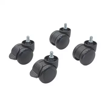 EFB Elektronik Caster Set for OFFICE Series Cabinet and Wall-Mounted Enclosure (OFF-ROL01)