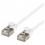 EFB ELEKTRONIK Cat.6A U/FTP TPE Ultra-Flexible RJ45 Patch Cable, White, 1.5 m
