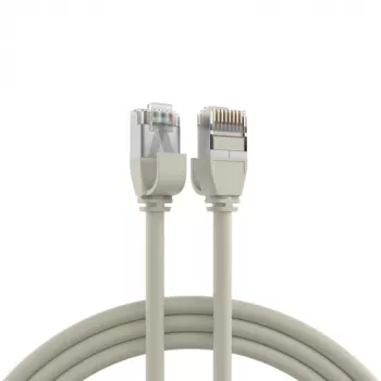 EFB Elektronik Cat.6A U/FTP TPE Ultraflex Patch Cable, 0.5m, Grey