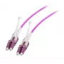EFB Elektronik Duplex Jumper LC-LC OM4 3m with Push/Pull Tab Interchangeable Polarity