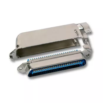 EFB ELEKTRONIK E-57/50 MO 50-Pin Right-Angle Centronics Male Connector for Octopus Cables