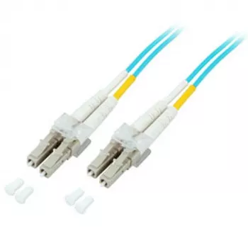 EFB-Elektronik ECOFIBER Duplex Jumper LC-LC 50/125µm OM3 LSZH Aqua 2.0mm 2m