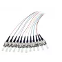 EFB Elektronik Fibre Pigtail ST-II 9/125 OS2 12-Colour Set 2m