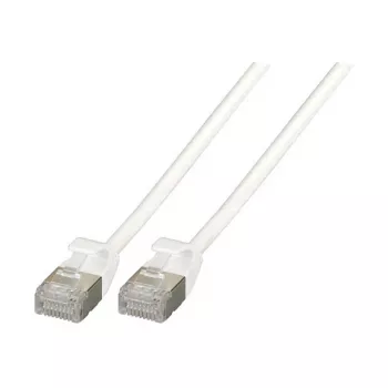 EFB Elektronik K5547WS.0,15 0.15m Cat.6a U/FTP Ultra-Flexible Patch Cable, White