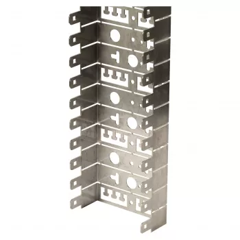 EFB Elektronik LSA Mounting Tray, 50 Modules, Depth 50 mm, Bend Radius 25 mm, Pack of 2
