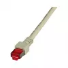 EFB-Elektronik RJ45 Patch Cable Cat.6 S/FTP LSZH Grey 0.75m