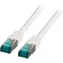 EFB-Elektronik RJ45 Patch Cable Cat.6A S/FTP LSZH White 0.5m