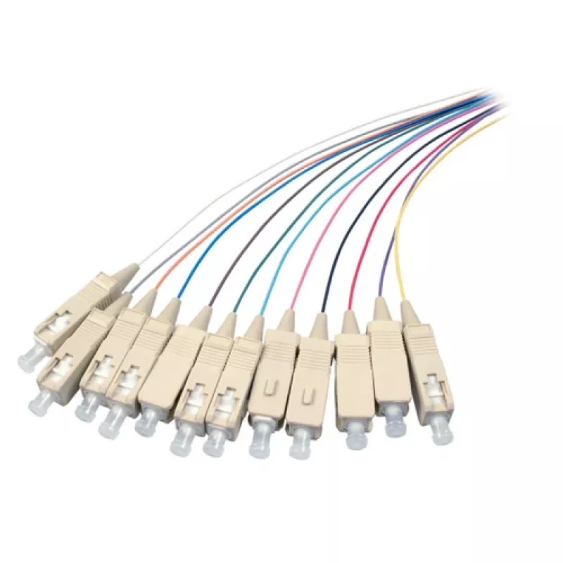 EFB Elektronik SC Single Mode Fiber Optic Patch Cable, Duplex 9/125µm, 1m, LSZH, Yellow