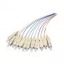 EFB Elektronik SC Single Mode Fiber Optic Patch Cable, Duplex 9/125µm, 1m, LSZH, Yellow
