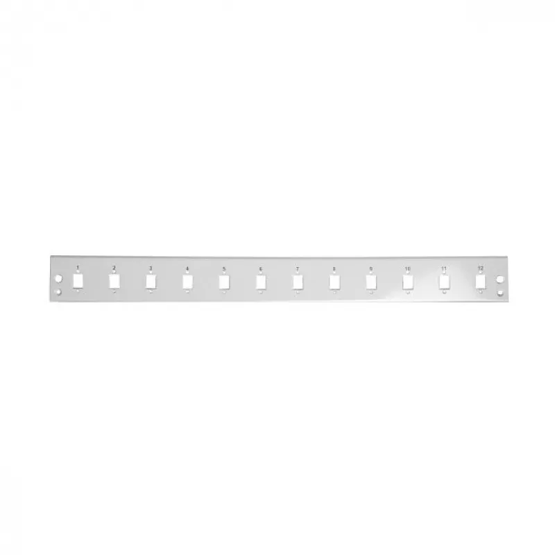 EFB-Elektronik VSB-FP-24SC-S Front Panel 24x SC Simplex / E2000 Simplex / MTRJ / LC Duplex, Grey