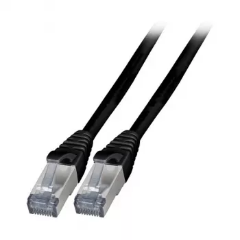 EFB K5538SW.7,5 Cat.6A S/FTP TPE Patch Cable RJ45 7.5m Black