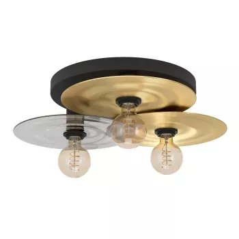 EGLO 44027 Ceiling Light E27 40W White Opal Glass