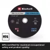Einhell 230 x 2.0 mm Thin Cutting Discs for Angle Grinders, 10-Pack 711524