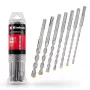 Einhell 265510 SDS-plus Hammer Drill Bit Set, 7 Pieces, Ø 6-14 mm, 160 mm
