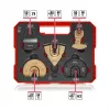 Einhell 708110 XLPLUS-CASE HCS HM Multifunction Tool Accessory Set 37-Piece