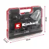 Einhell 708135 XL-PLUS-CASE BiM HSS Multifunction Tool Accessory Set, 10 Pieces