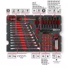 Einhell E-Case 201-Piece Mechanics Tool Set (Chrome Vanadium Steel, Stackable) (370513)