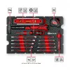 EINHELL-KWB E-Case Tool Case Moving, 79-Piece (Black/Red)