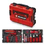 EINHELL-KWB E-Case Tool Case Moving, 79-Piece (Black/Red)