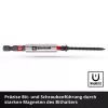 EINHELL-KWB Impact Bit & Socket Set in M-CASE, 39-Piece