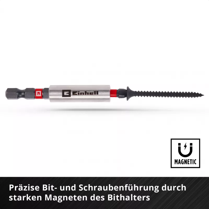 EINHELL-KWB Impact Bit & Socket Set in M-CASE, 39-Piece