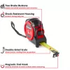 EINHELL-KWB Tape Measure, 5 m (Black/Red)