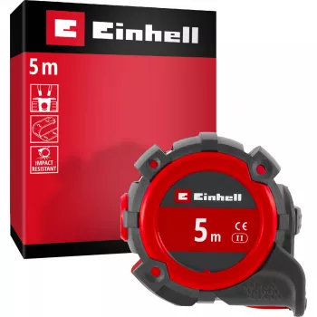 EINHELL-KWB Tape Measure, 5 m (Black/Red)