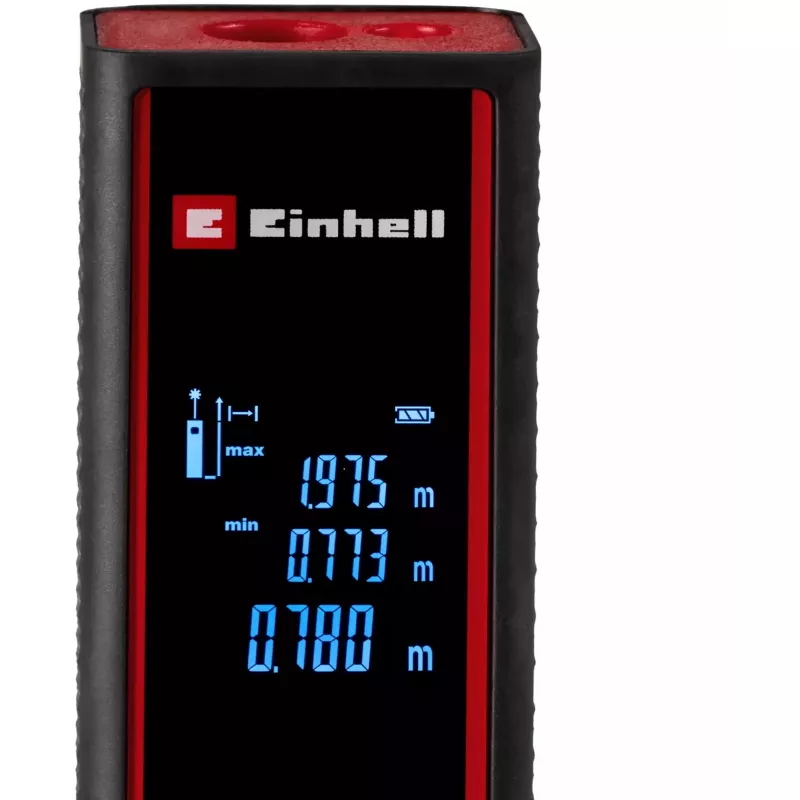 EINHELL TC-LD 40 R Laser Distance Meter 40 m (Black/Red)