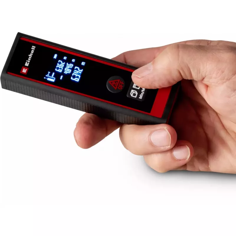 EINHELL TC-LD 40 R Laser Distance Meter 40 m (Black/Red)