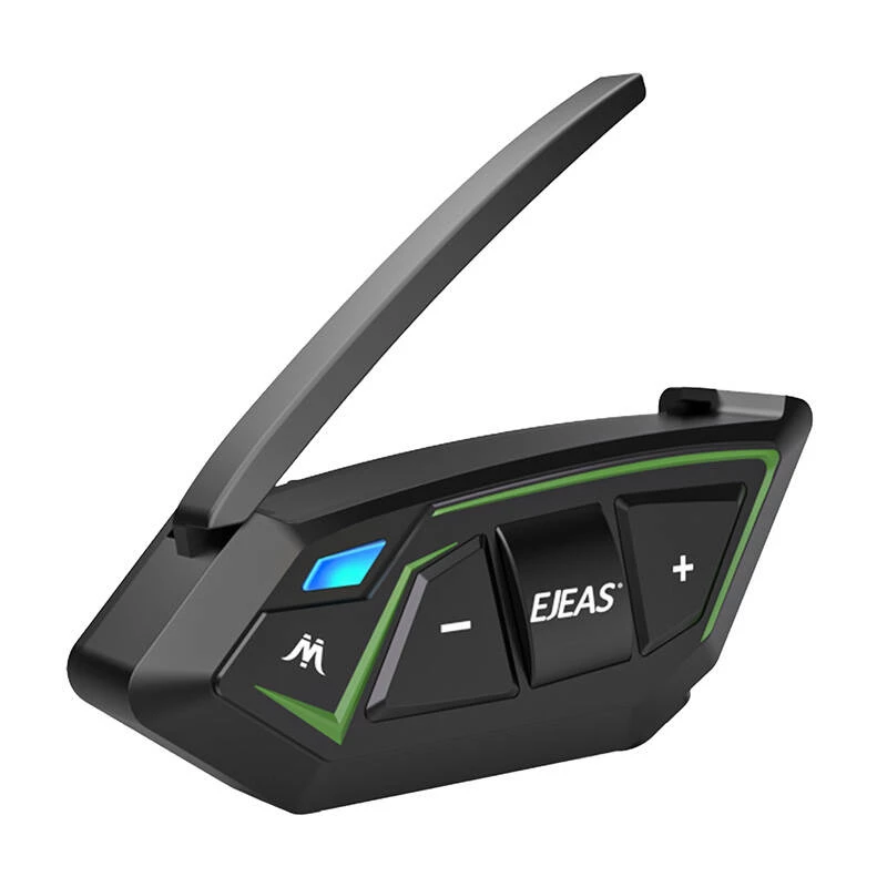 EJEAS MS8-SE Bluetooth Motorcycle Intercom - 8 Riders, 1.5km Range, IP65, 20h Talk Time