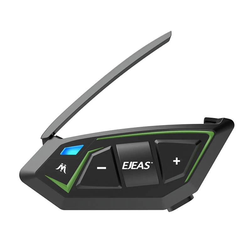 EJEAS MS8-SE Bluetooth Motorcycle Intercom - 8 Riders, 1.5km Range, IP65, 20h Talk Time