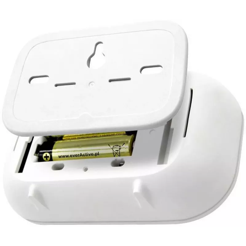 EL-HOME CD-17A2v2300/B Mains-Powered Carbon Monoxide Detector with LCD Display and 9V Backup