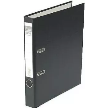 ELBA rado brillant Lever Arch File A4 50 mm Black Acrylate 10414 SW