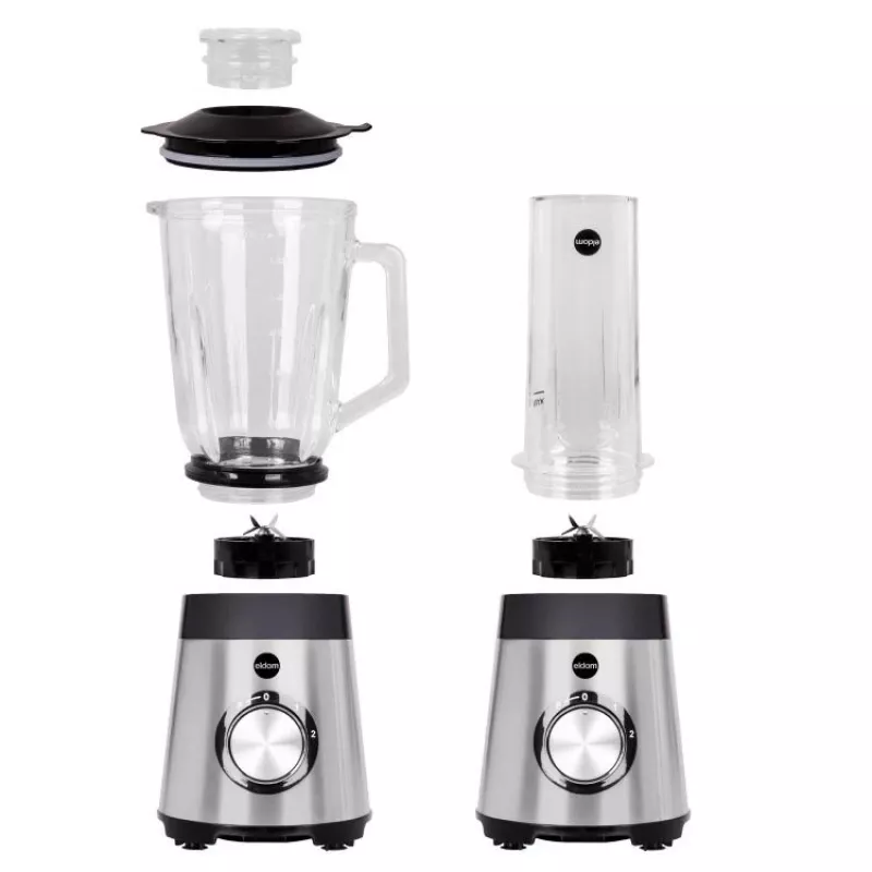 ELDOM BK7S STALO 2.0 L Jug Blender 1000 W Black/Silver