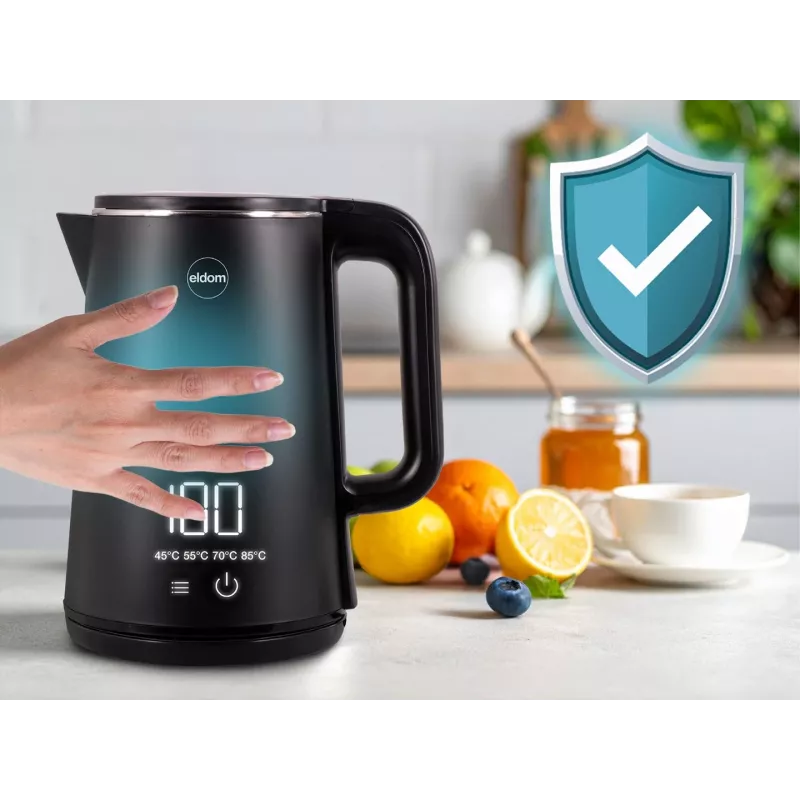 ELDOM C515C Cordless Kettle 1.8 L 2000 W Black