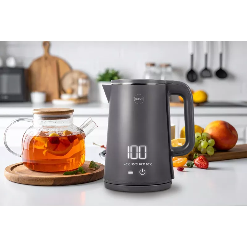 ELDOM C515S Cordless Kettle Gray 1.8L 2000W