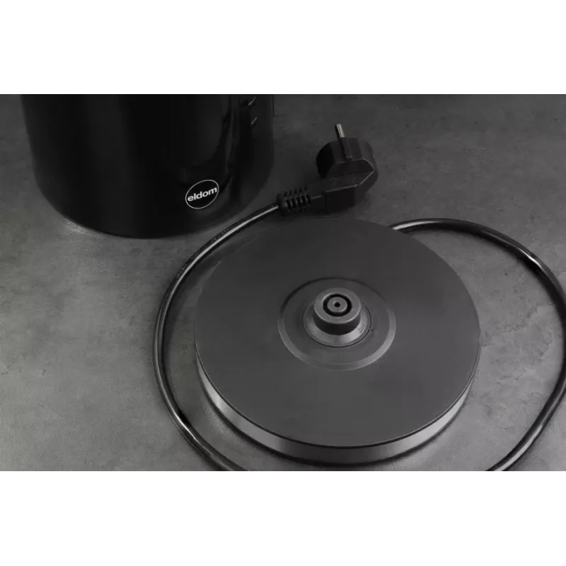 Eldom C540 Electric Kettle 1.7L 2000W Stainless Steel Silver/Black