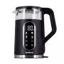 ELDOM C560 Nuvia Cordless Kettle with Temperature Control, 1.7 L, 2200 W, LED Display, Stainless Steel/Black