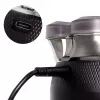 ELDOM Electric Face and Head Shaver G60 Rotary 3-Head Wet & Dry with LED Display, Pop-up Trimmer, IPX7 Waterproof, 60 min Runtime