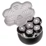 ELDOM Electric Face and Head Shaver G60 Rotary 3-Head Wet & Dry with LED Display, Pop-up Trimmer, IPX7 Waterproof, 60 min Runtime