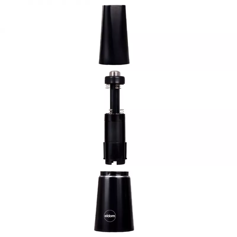 ELDOM Electric Grinder MP23 Spice Pepper, Salt — Ceramic Mechanism, LED Light, Cordless