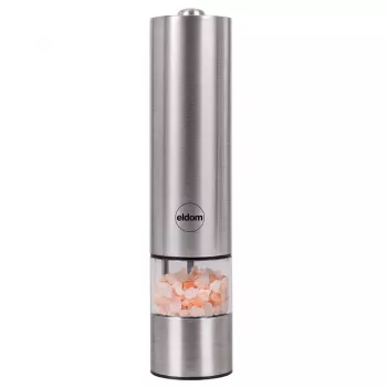 ELDOM MP24 Electric Grinder for Pepper, Salt and Spices Silver