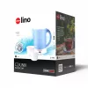 ELDOM Electric Tourist Kettle C190 Lino 0.6L 550W Blue with 2 Cups and 2 Spoons