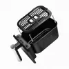 ELDOM FR200 Air Fryer 9L Dual Basket 2200W 8 Programs LED Display Black