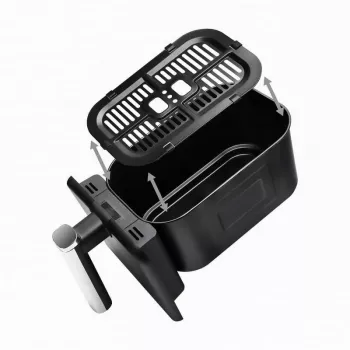 ELDOM FR200 Air Fryer 9L Dual Basket 2200W 8 Programs LED Display Black