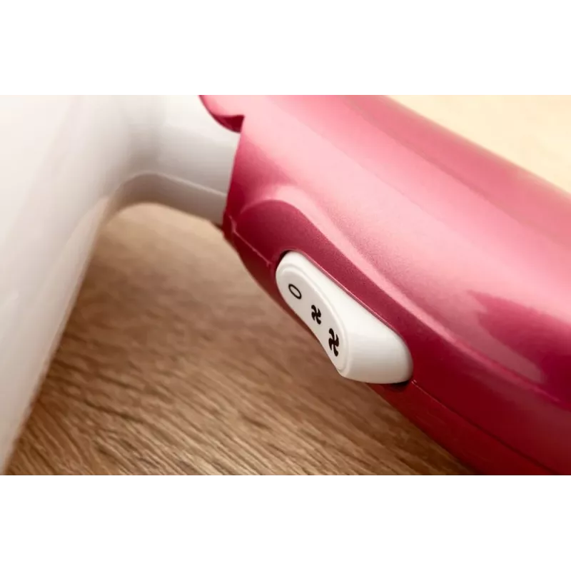 ELDOM HT82R Hair Dryer 1200W Foldable Handle, 2 Heat & Speed Settings, Cool Shot, White/Blue