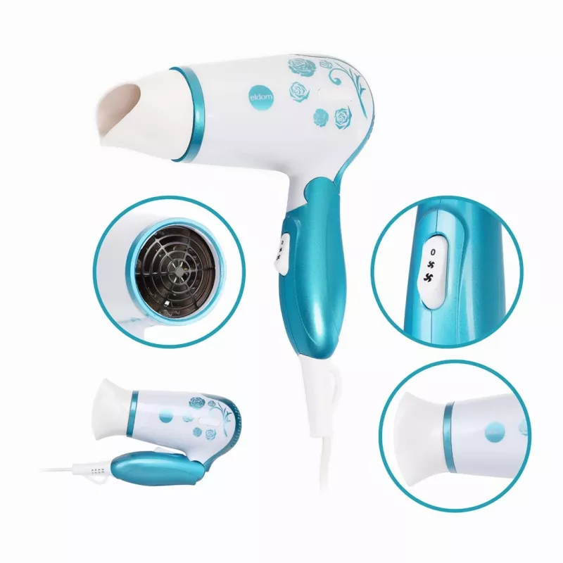ELDOM HT83 Hair Dryer 1400W Blue