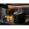 ELDOM KS230 Ice Maker - 12 kg/24h, 2.2L Tank, 9 Cubes per Cycle, Silver/Black